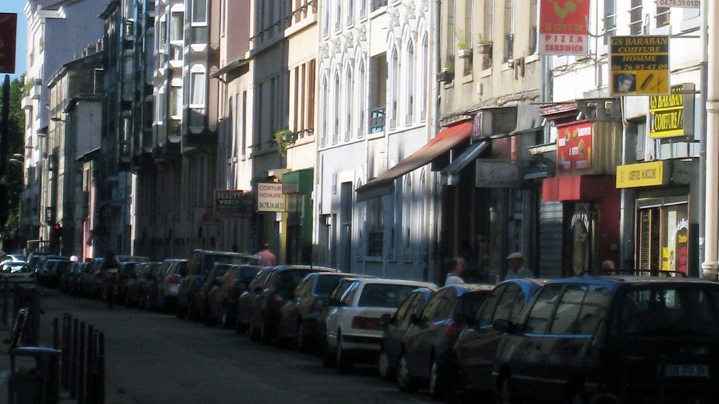 la rue Baraban à Lyon 3