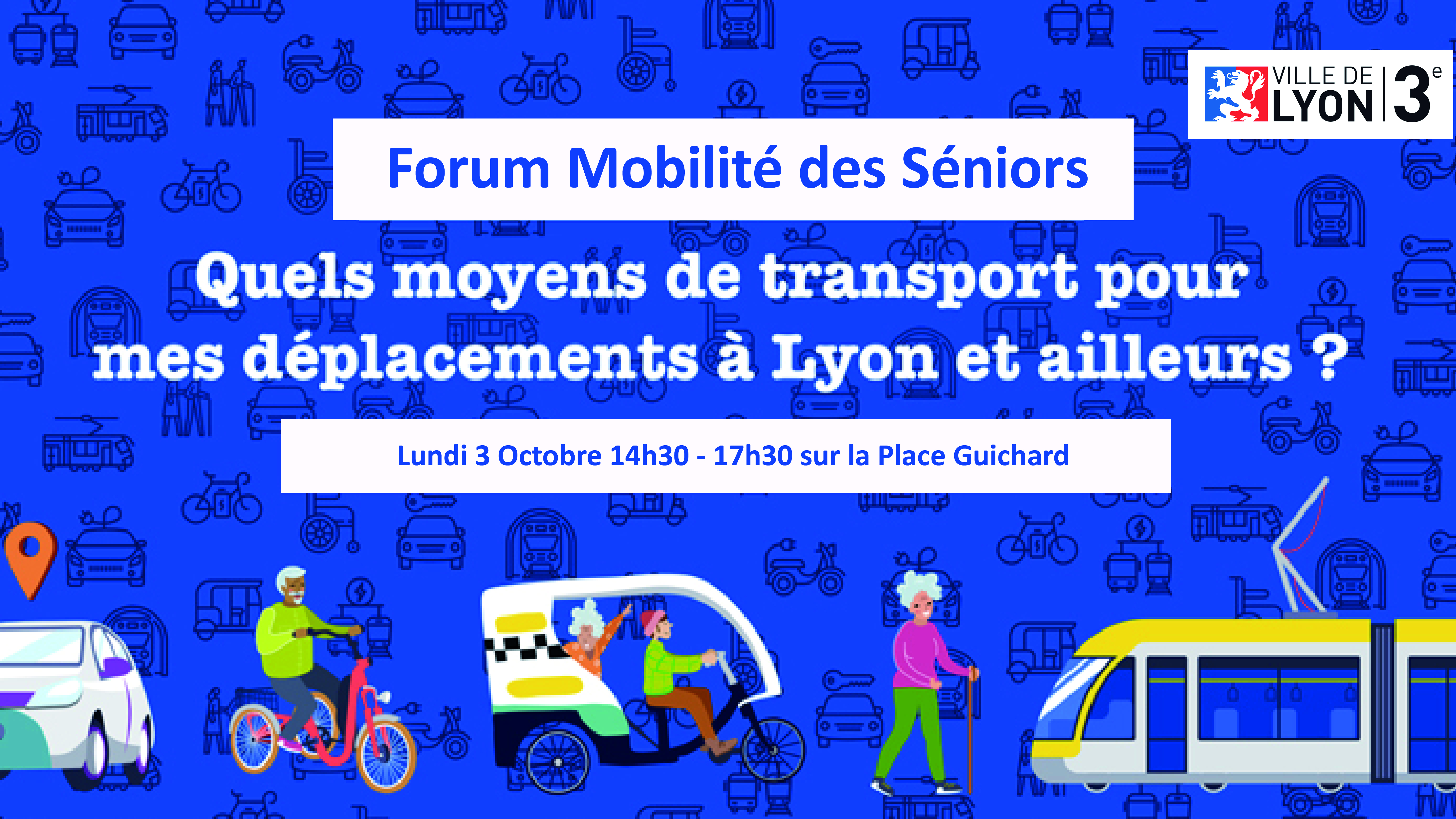 affiche du forum mobilité séniors