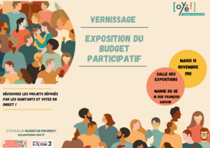 Vernissage projets Budget participatif