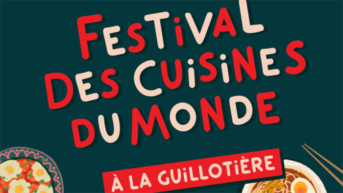 Affiche du Festival des cuisines du monde
