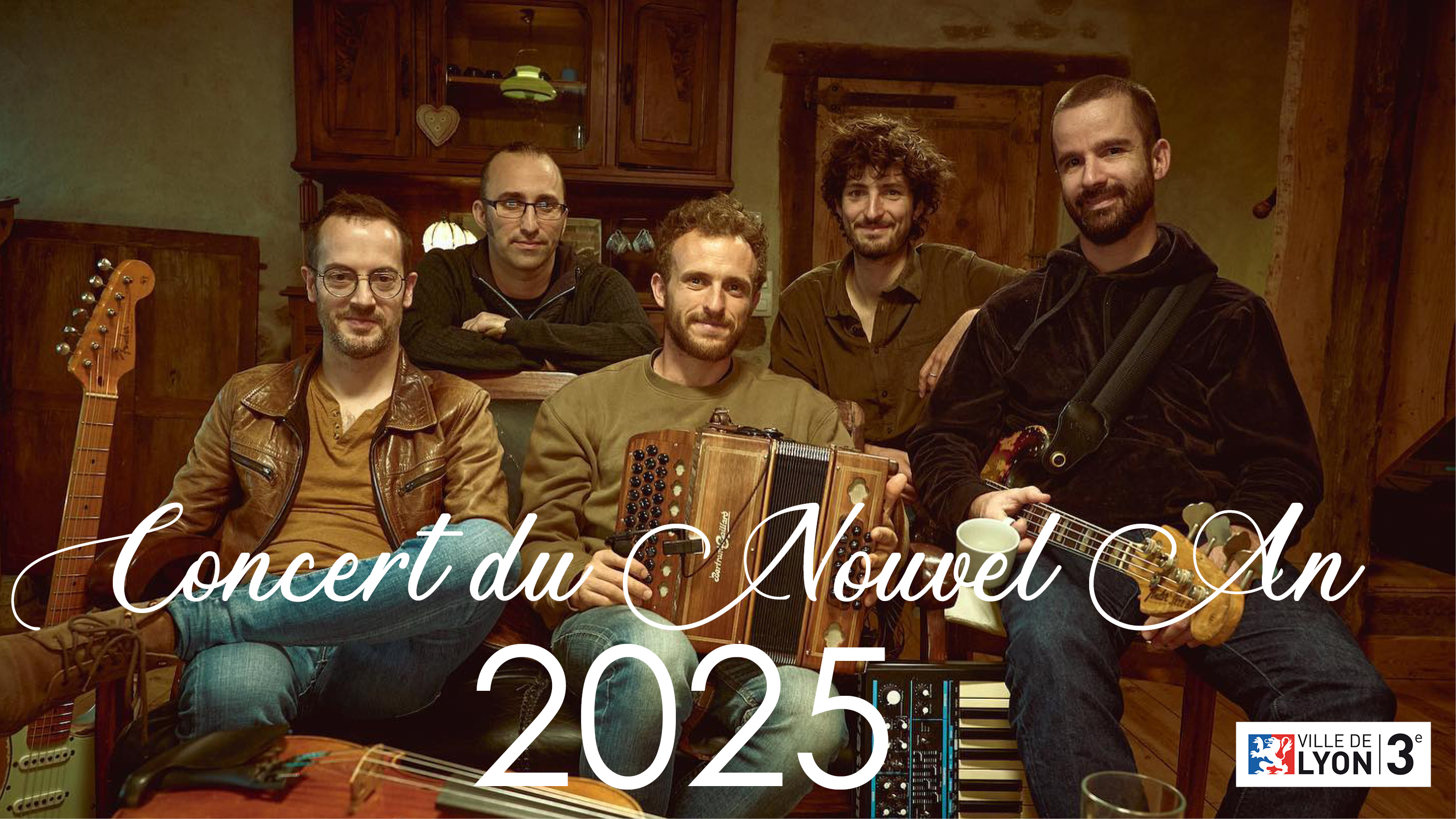 affiche du concert du nouvel an 2025