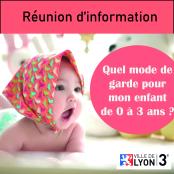réunion d'information modes de garde